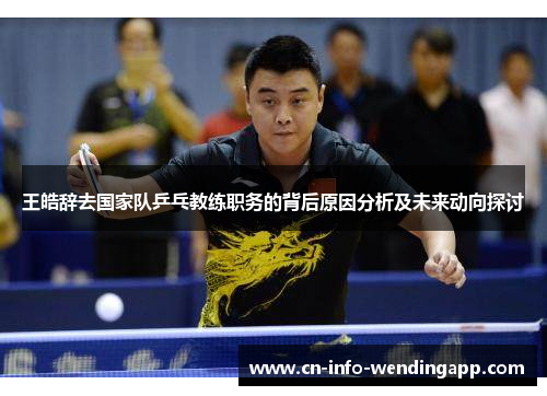 王皓辞去国家队乒乓教练职务的背后原因分析及未来动向探讨